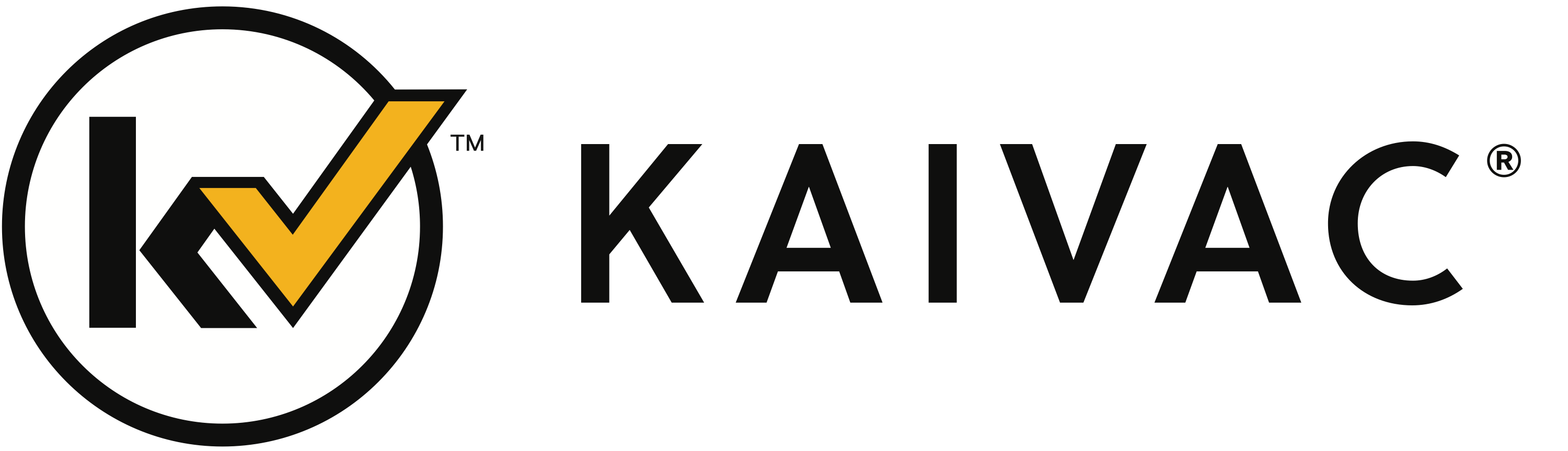 Kaivac black logo